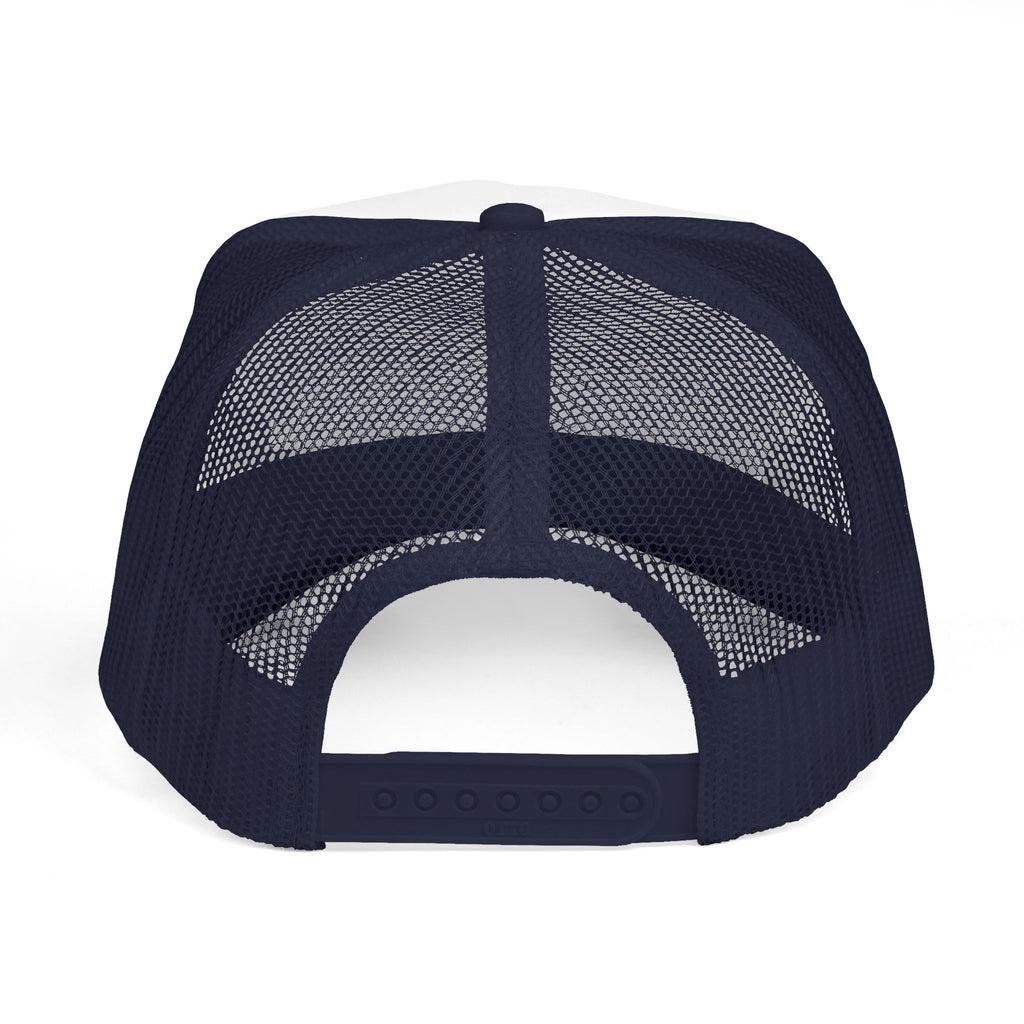 VT4VT BLUE COLLAR Trucker Cap — "Vermont's Future Worth Protecting — DAMN RIGHT"