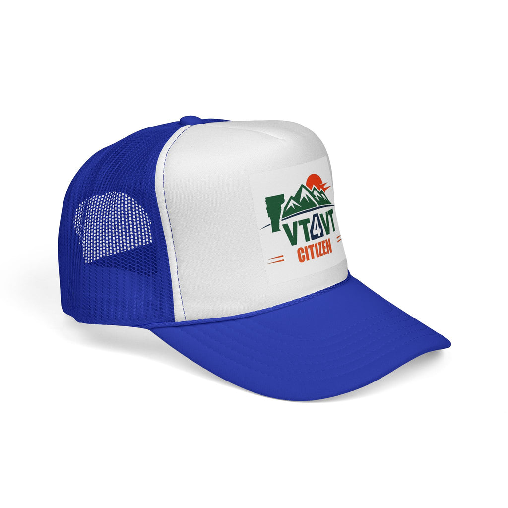 VT4VT CITIZEN Trucker Cap — "Vermont's Future Worth Protecting — DAMN RIGHT"